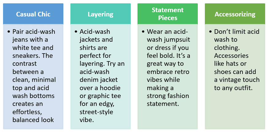 How to Style Acid Wash